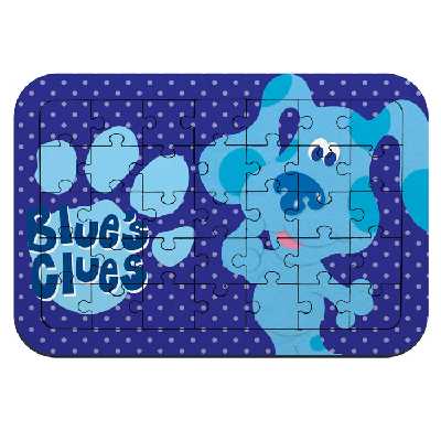 پازل 35 تکه طرح انیمیشن سرنخ های آبی مدل NI706