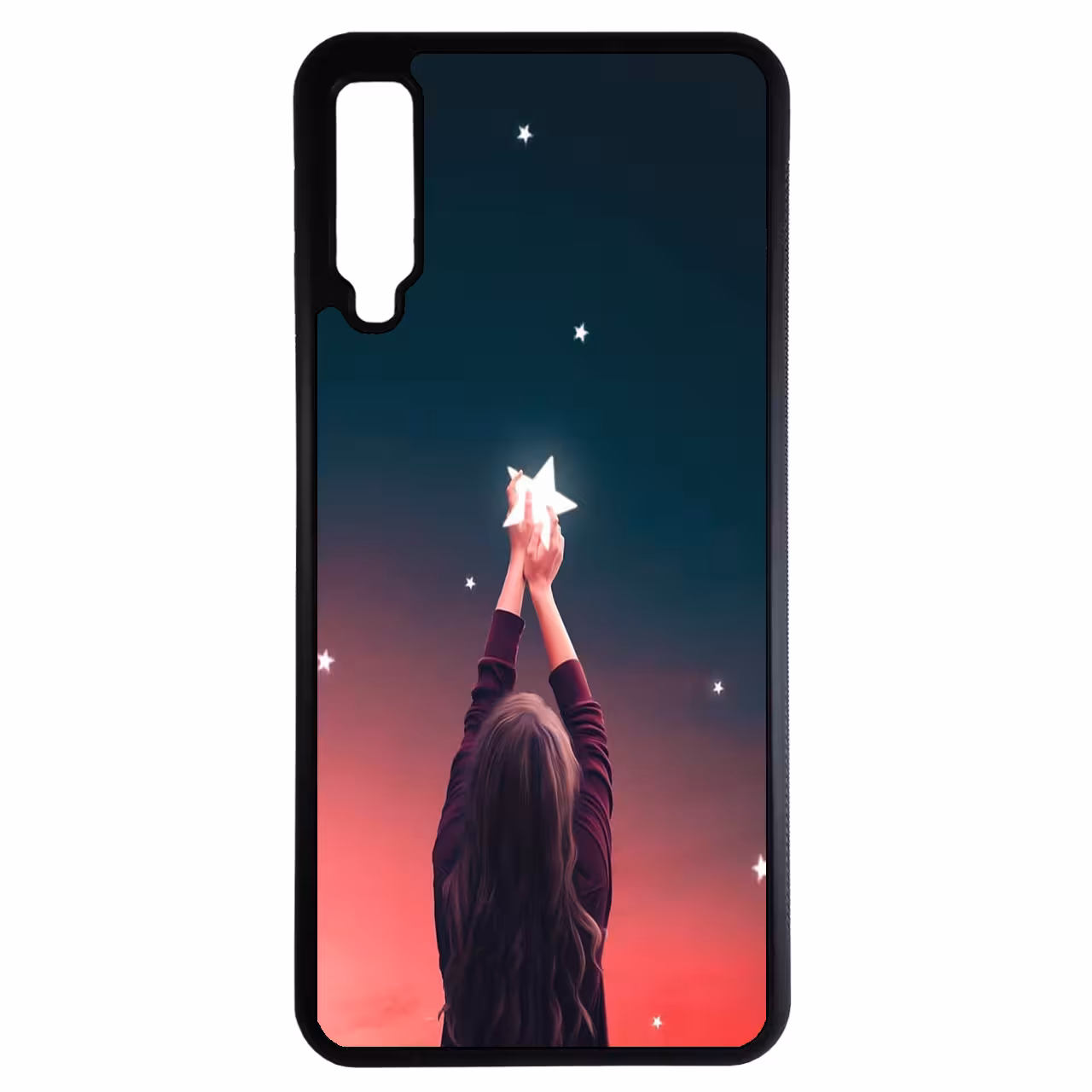 کاور طرح دخترانه کد 10849 مناسب برای گوشی موبایل سامسونگ galaxy a750 / a7 2018