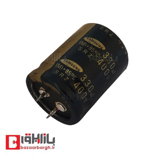 خازن الکترولیتی 330 میکرو فاراد 400 ولت