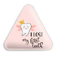 پیکسل خندالو طرح جشن دندونی دخترونه مدل مثلثی کد 10934