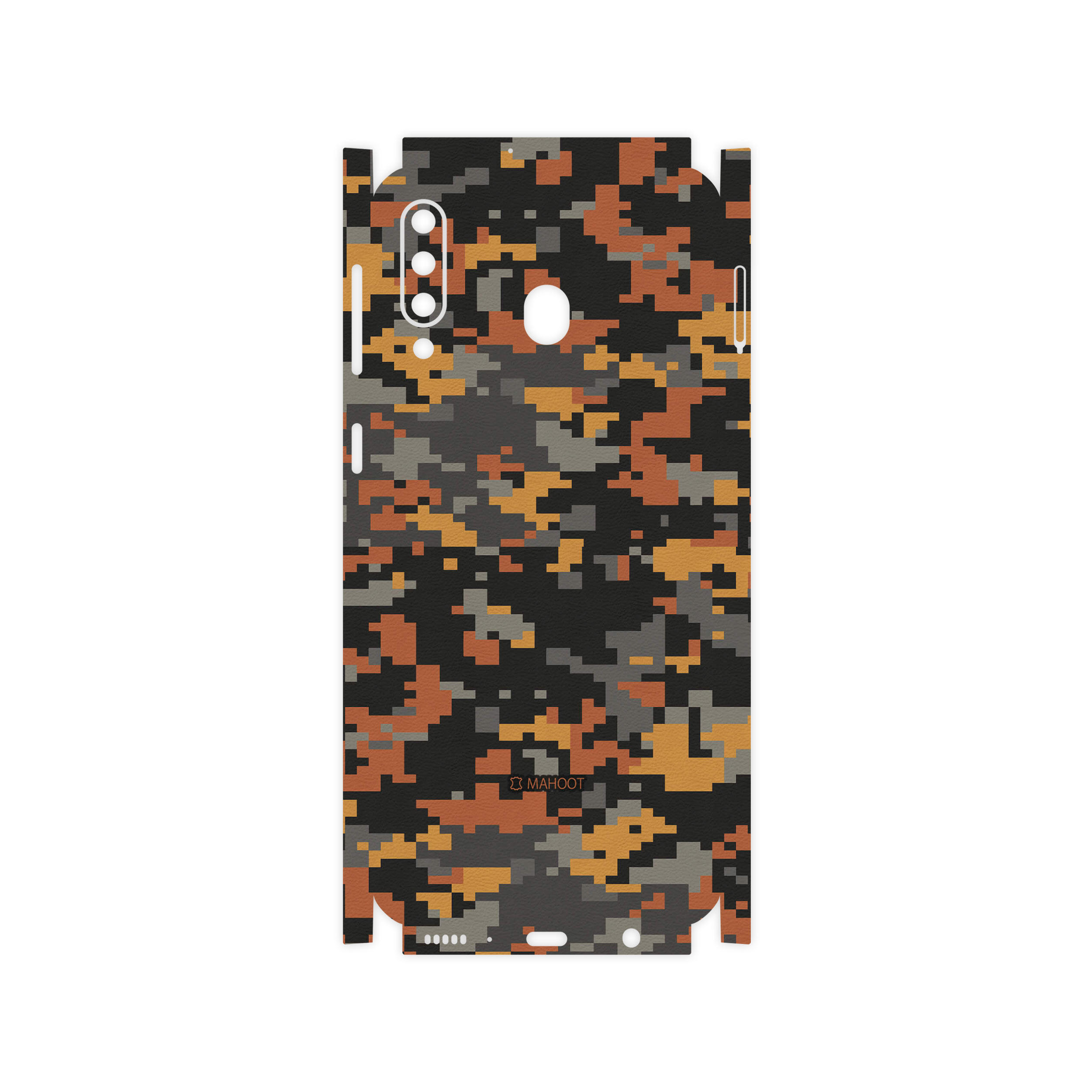 برچسب پوششی ماهوت مدل Army-Autumn-pixel-FullSkin مناسب برای گوشی موبایل سامسونگ Galaxy M30