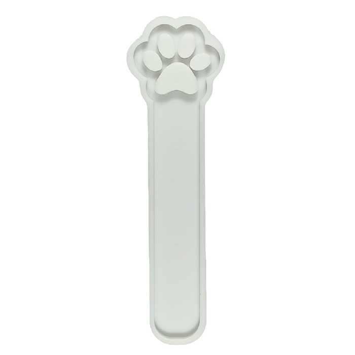 قالب رزین مدل بوک مارک طرح پنجه سگ کد BK-RD1