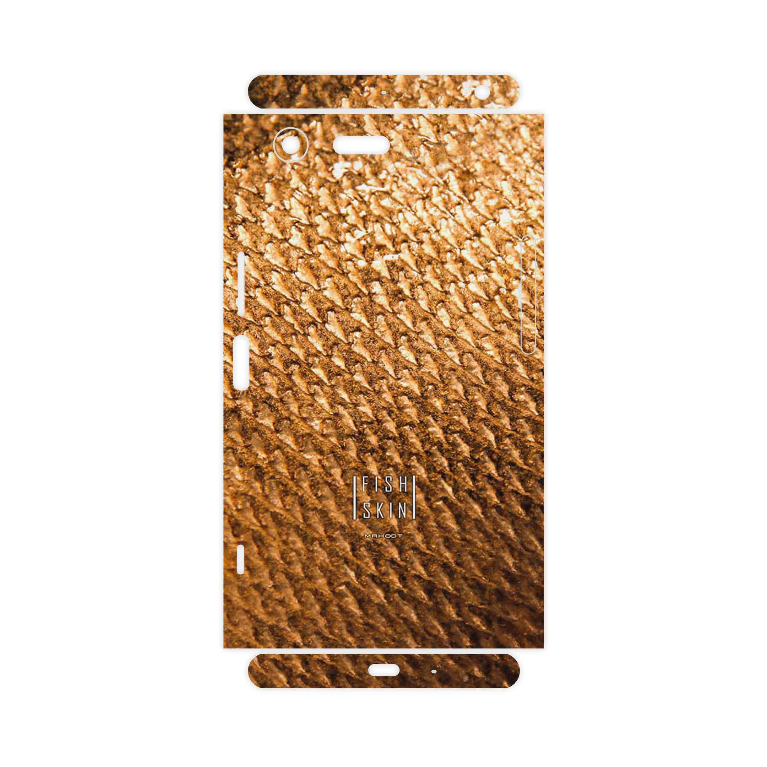 برچسب پوششی ماهوت مدل Fish Skin-FullSkin مناسب برای گوشی موبایل سونی Xperia XZ Premium