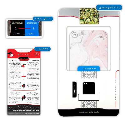 برچسب پوششی ماهوت مدل Blanco-Pink-Marble مناسب برای گوشی موبایل اپل iPhone 7