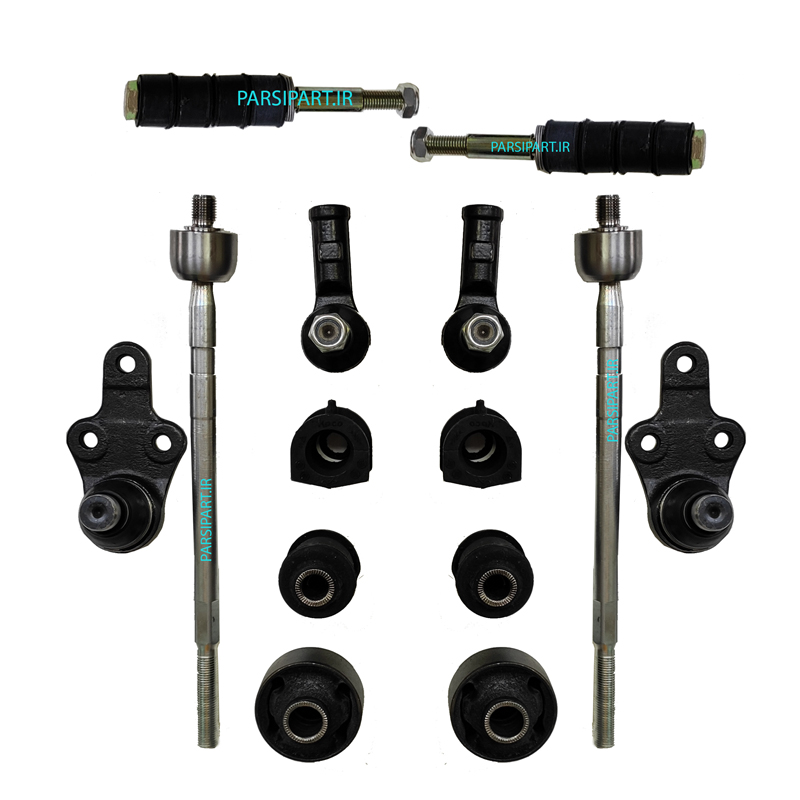 کیت کامل جلوبندی MVM 530-550 (22 قطعه با گارانتی 1ساله) | برند قطعات | پارسی پارت