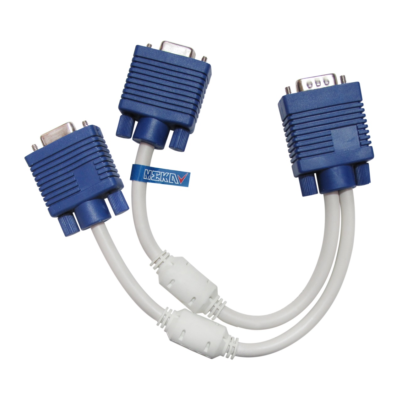 کابل 1 به 2 VGA مکا مدل MVC2 طول 0.28 متر