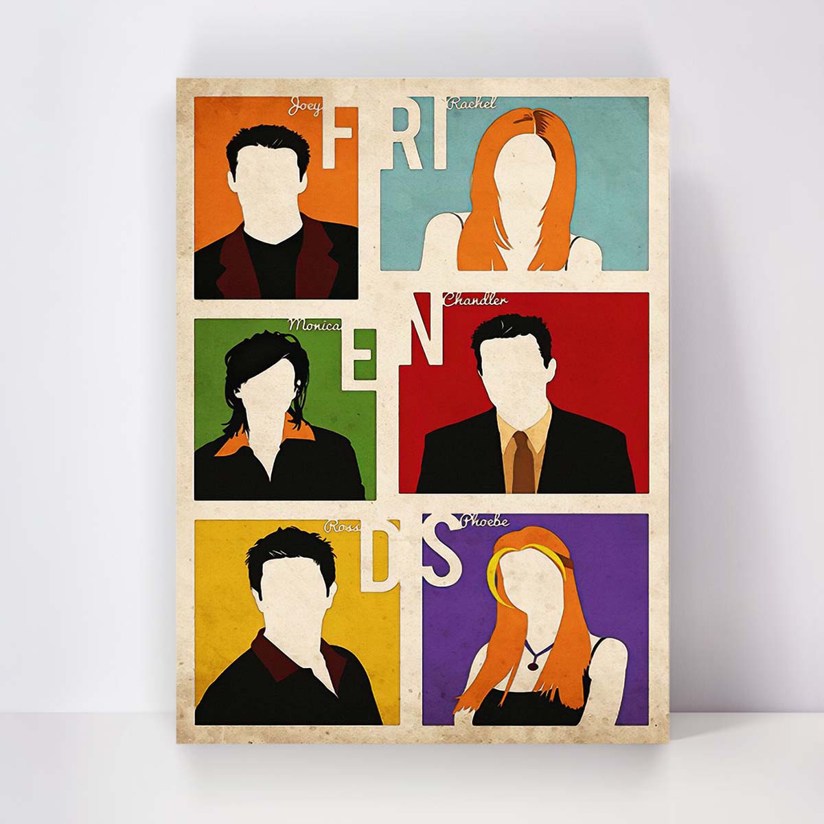 تابلو شاسی مدل Friends کد S-2156