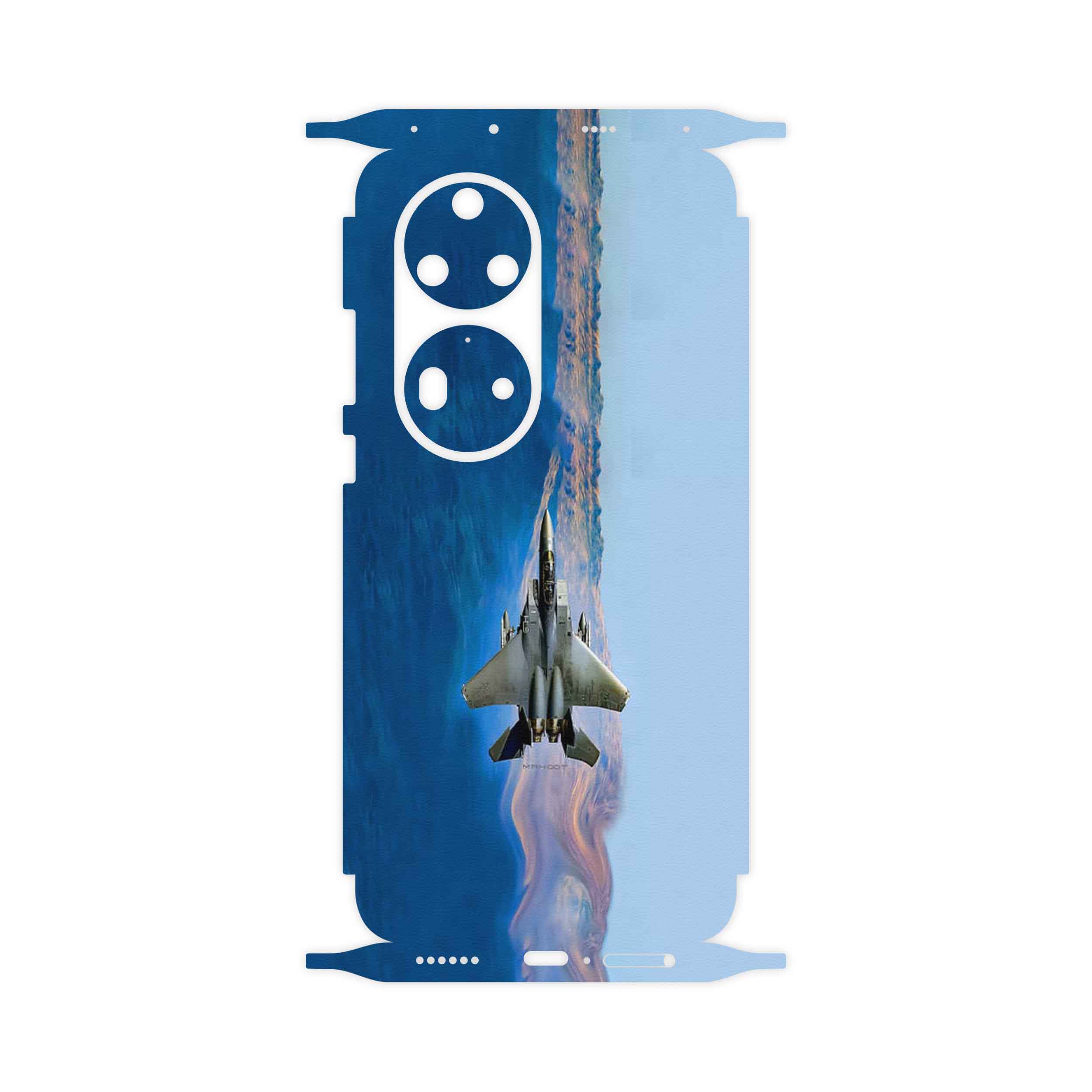 برچسب پوششی ماهوت مدل Fighter plane F15-FullSkin مناسب برای گوشی موبایل هوآوی P50 Pro