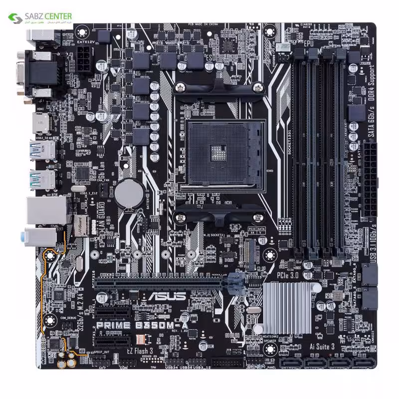 مادربرد ایسوس مدل PRIME B350M-A Motherboard