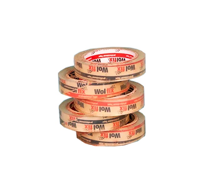 چسب نواری 2.5 سانتی 90 یارد WOLFIX سایز 72