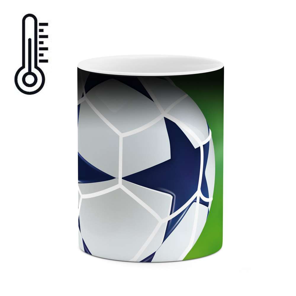 ماگ حرارتی کاکتی طرح توپ فوتبال مدل mgh12441