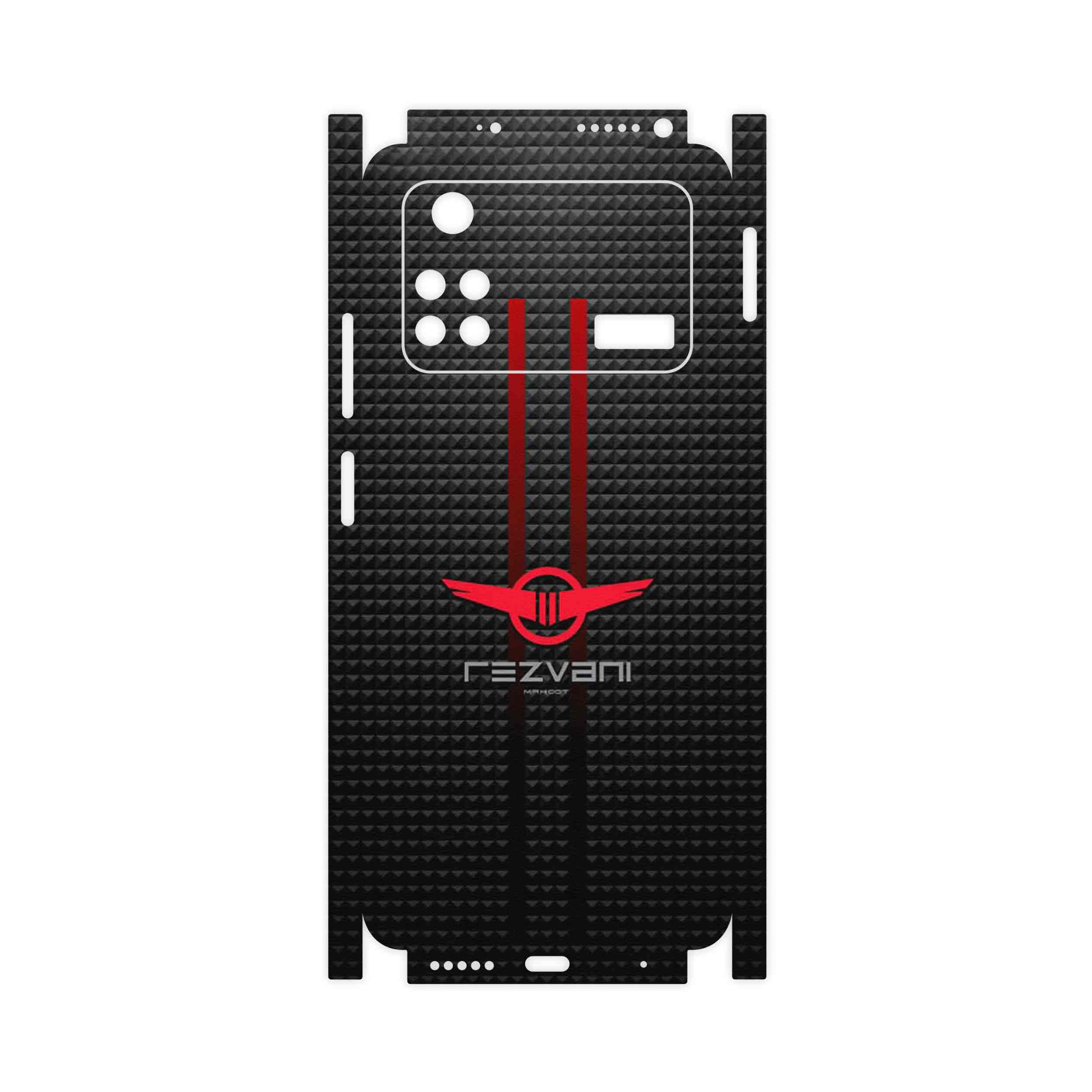 برچسب پوششی ماهوت مدل Rezvani Motors-FullSkin مناسب برای گوشی موبایل شیائومی Poco M4 Pro 4G