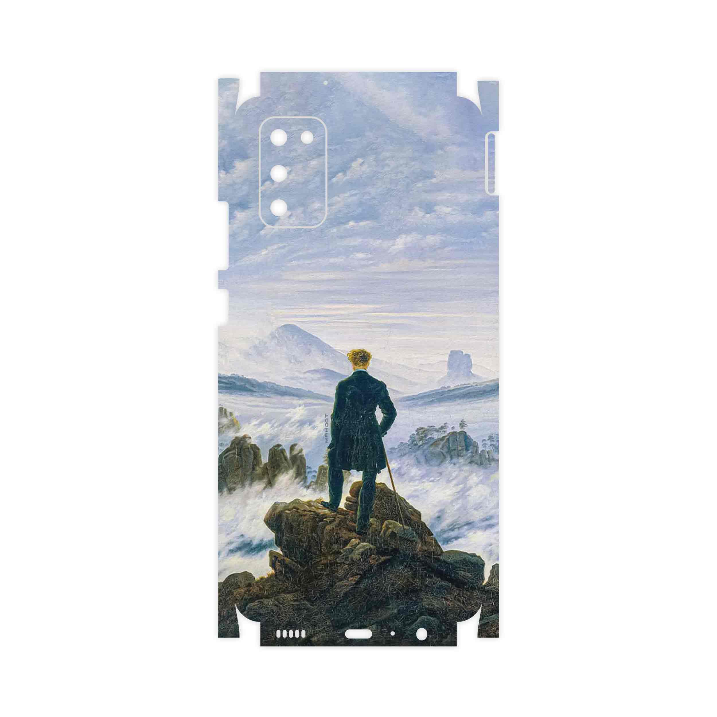 برچسب پوششی ماهوت مدل Wanderer above the Sea of Fog-FullSkin مناسب برای گوشی موبایل سامسونگ Galaxy A02S