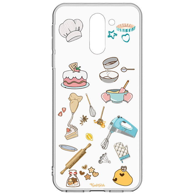 کاور طرح شیرینی پزی مناسب برای گوشی موبایل آنر 6X