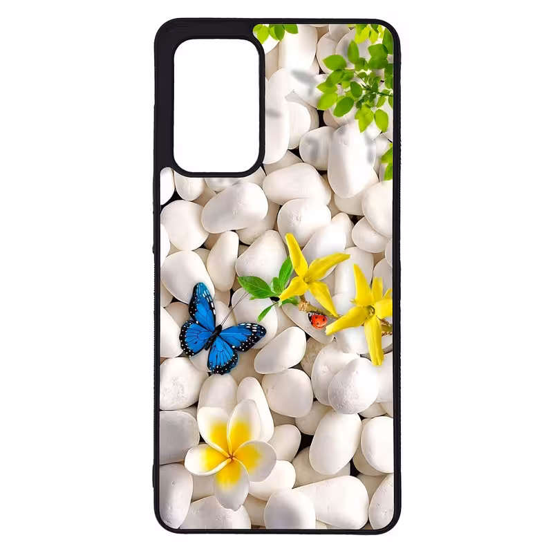 کاور طرح پروانه کد G-168 مناسب برای گوشی موبایل سامسونگ Galaxy A72 / A72 5G | دیجی قاب دونی