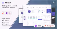دانلود داشبورد مدیریتی کدایگنایتر Minia