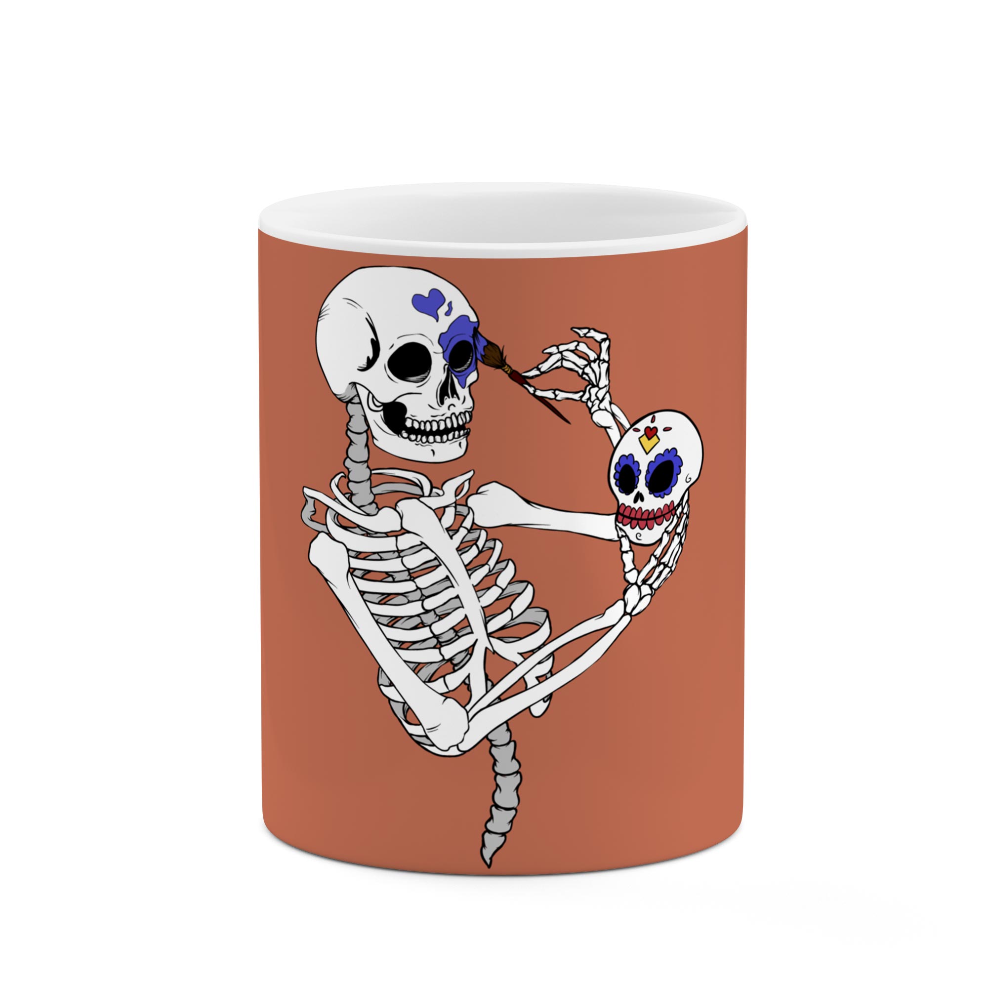 ماگ طرح اسکلت مدل mgp01757