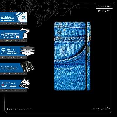 برچسب پوششی ماهوت مدل Fabric Texture 7-FullSkin مناسب برای گوشی موبایل سامسونگ Galaxy M13 (India)
