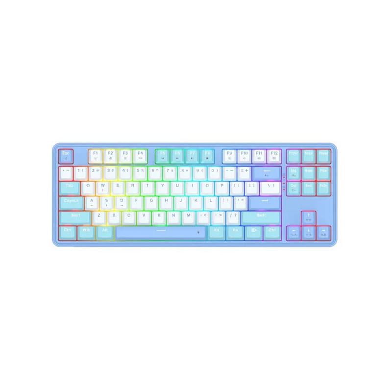 کیبورد مکانیکال گیمینگ ردراگون مدل K707 WBB RGB