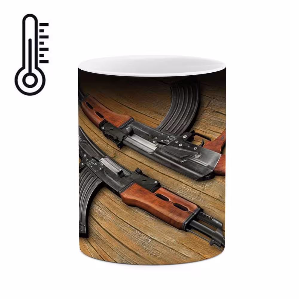 ماگ حرارتی طرح تفنگ AK47 مدل mgph15068
