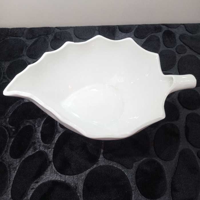 سرامیکی برگ بزرگ سفید6950