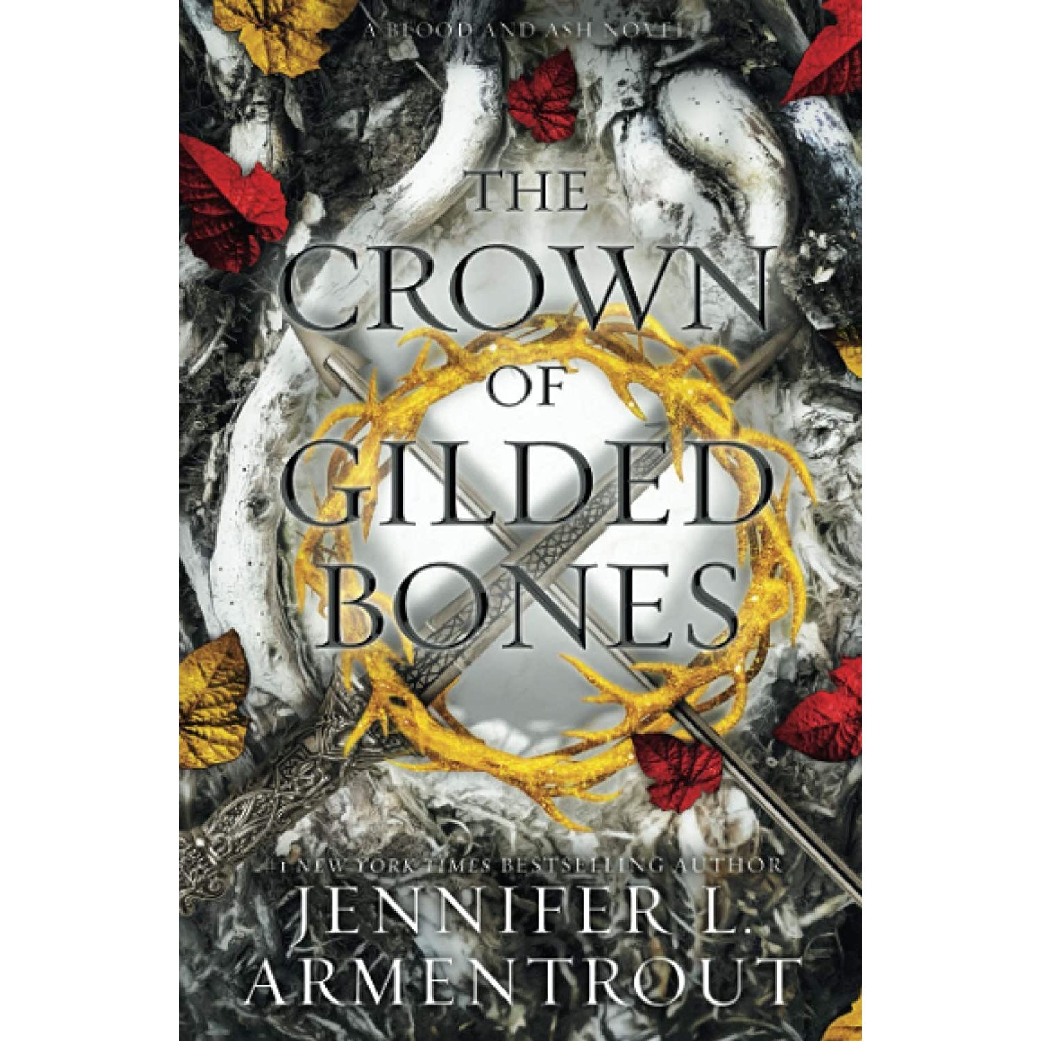 کتاب The Crown of Gilded Bones Blood And Ash Seriesاثر Jennifer L Armentrout انتشارات nan
