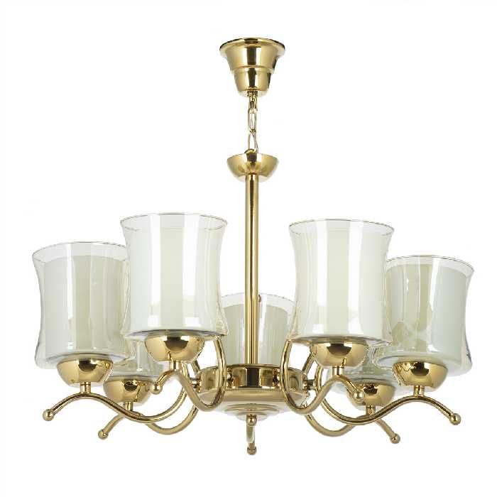 لوستر و چراغ دیواری چشمه نور کد A823/7-1-Pro بسته دو عددی