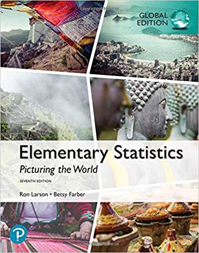 خرید و دانلود نسخه کامل کتاب Elementary Statistics: Picturing the World, Global Edition (7th ٍEdition) [2019] - PDF