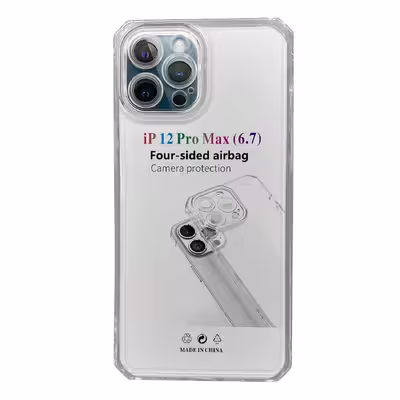 کاور مدل Clear Airbag مناسب برای گوشی موبایل اپل مدل Iphone 12 PRO MAX