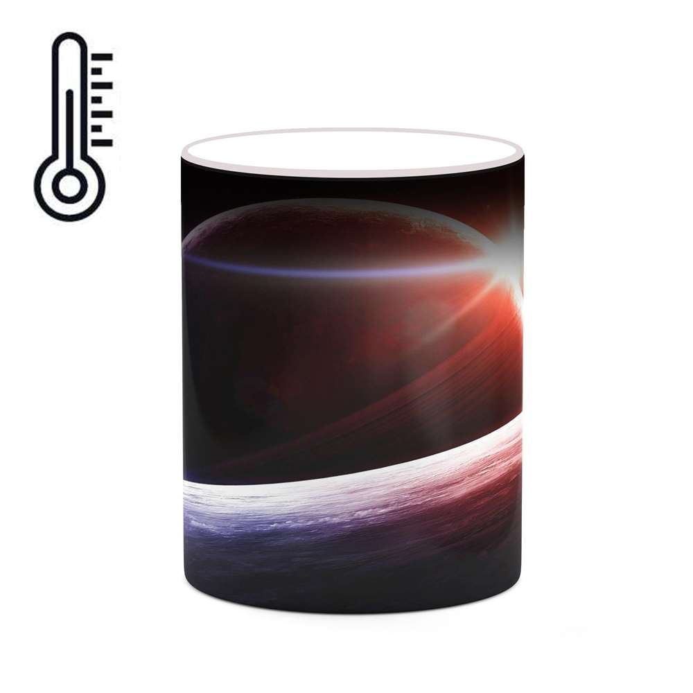 ماگ حرارتی کاکتی طرح فضا و کهکشان مدل mgh20256