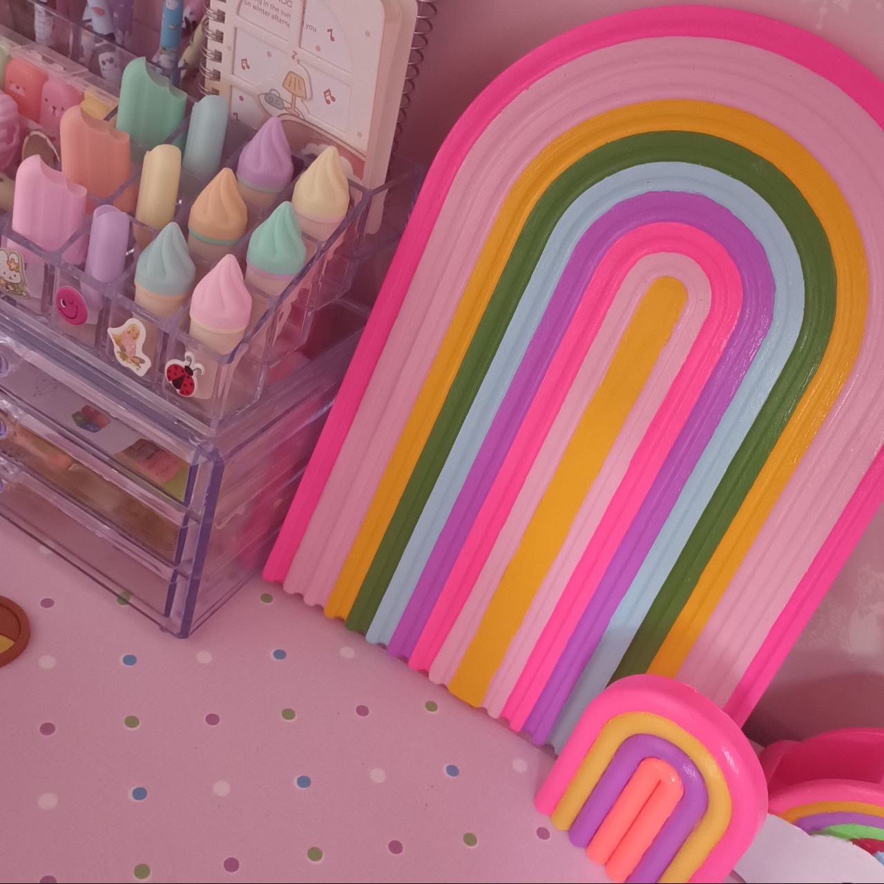 استند طرح رنگین کمان مدل 11 سایز 30 