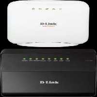 روتر بی‌سیم D-LINK مدل DIR-300 به‌ همراه مودم روتر ADSL مدل DSL-2520U