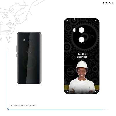برچسب پوششی ماهوت مدل Engineer مناسب برای گوشی موبایل اچ تی سی U11 Plus