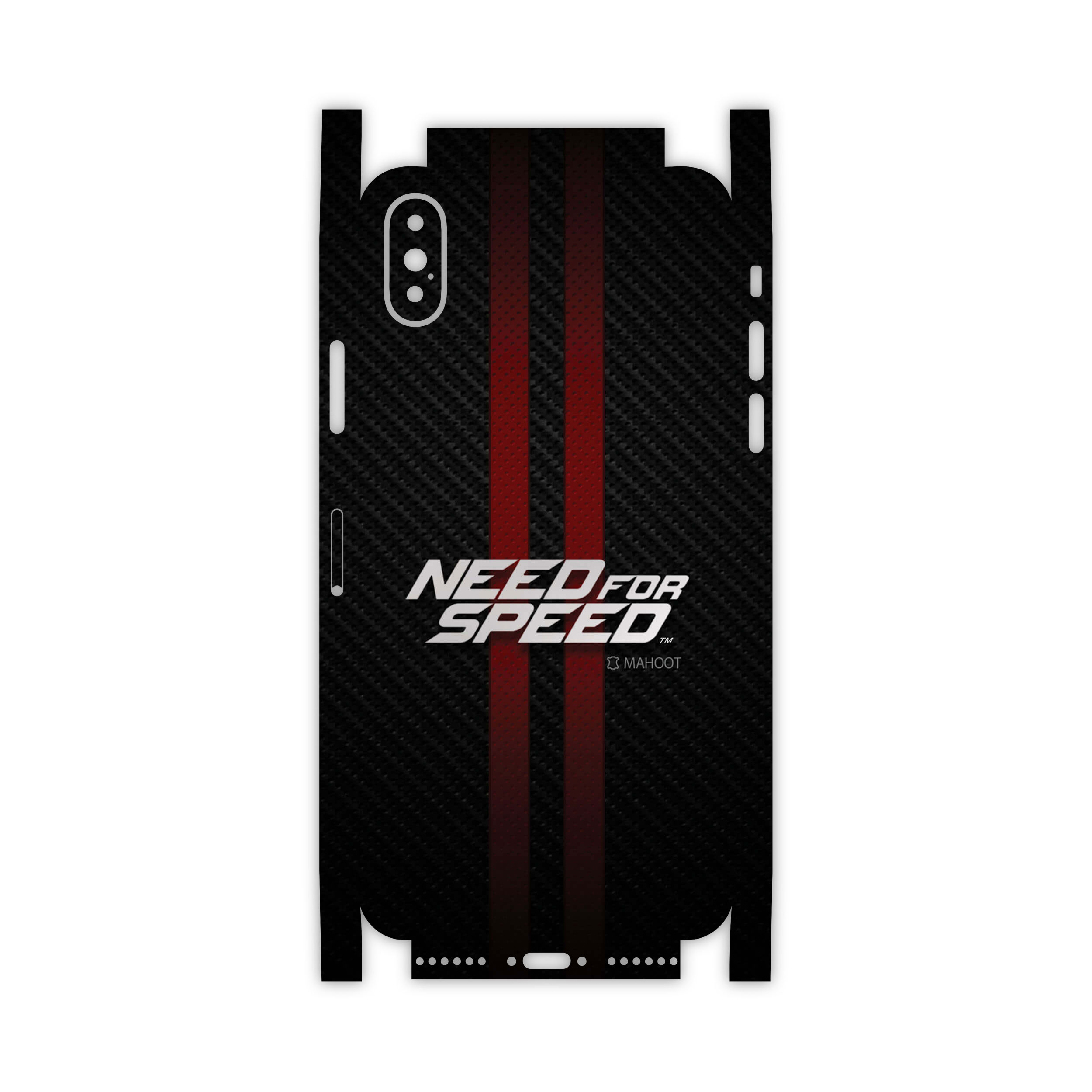 برچسب پوششی ماهوت مدل Need-for-Speed-Game-FullSkin مناسب برای گوشی موبایل اپل iPhone X