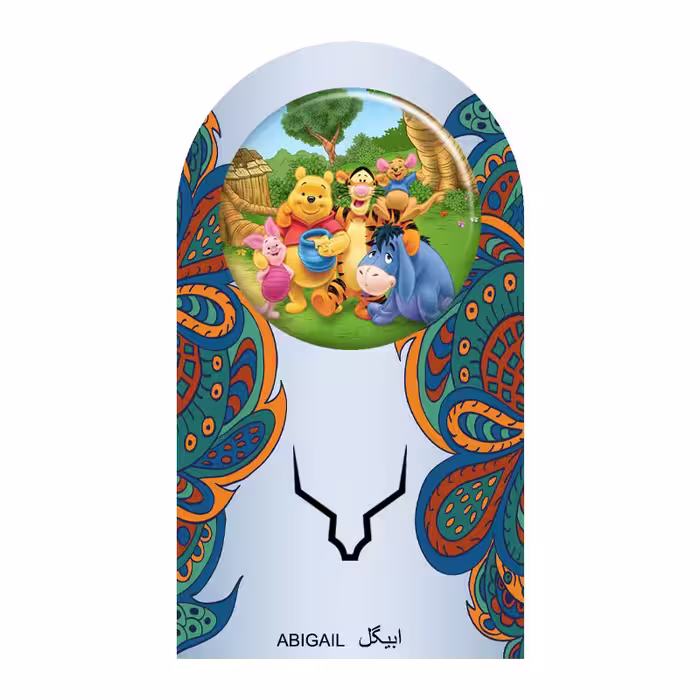 پیکسل ابیگل طرح انیمیشن تایگر وینی پو مدل Winnie the Pooh کد 009