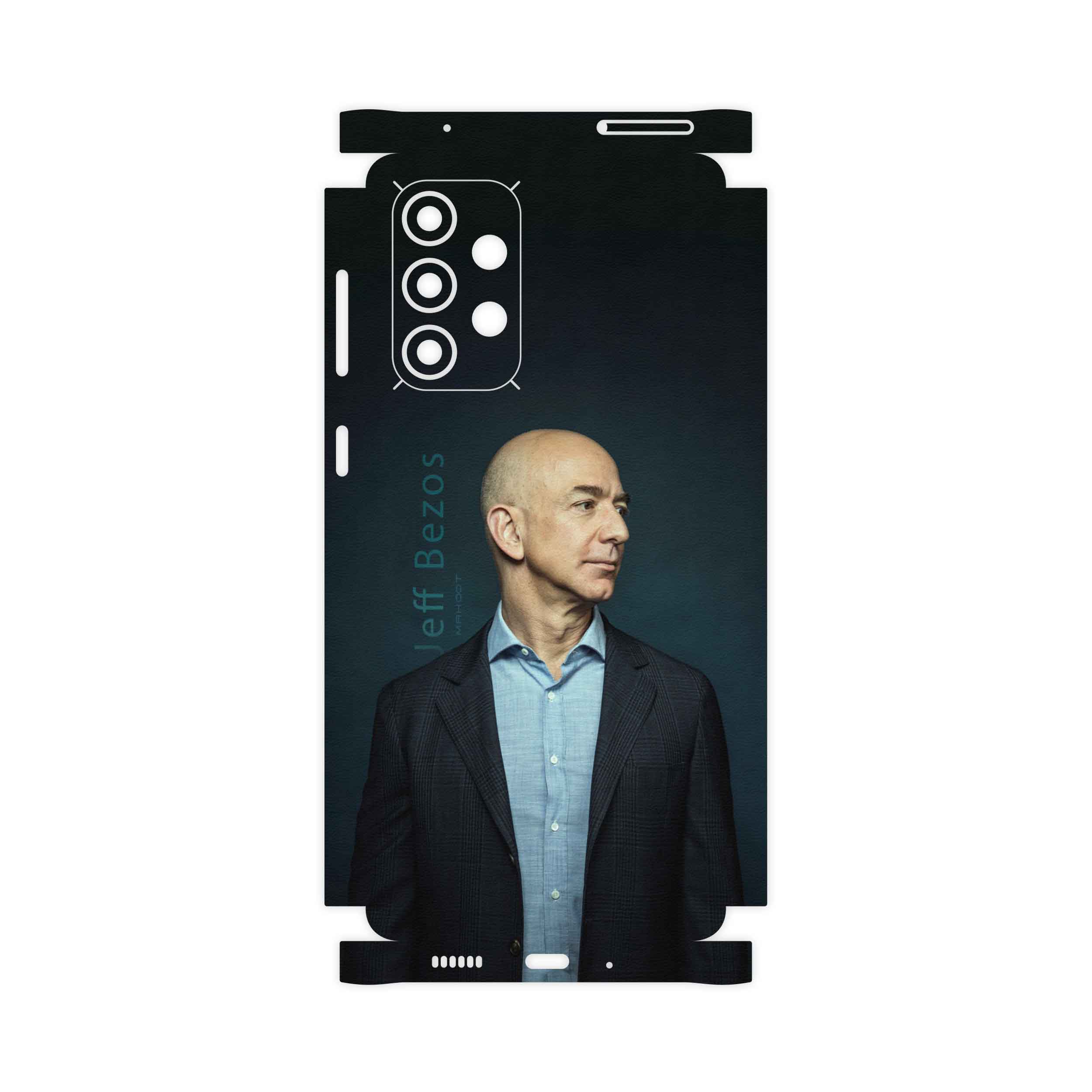 برچسب پوششی ماهوت مدل Jeff-Bezos-FullSkin مناسب برای گوشی موبایل سامسونگ Galaxy A33 5G