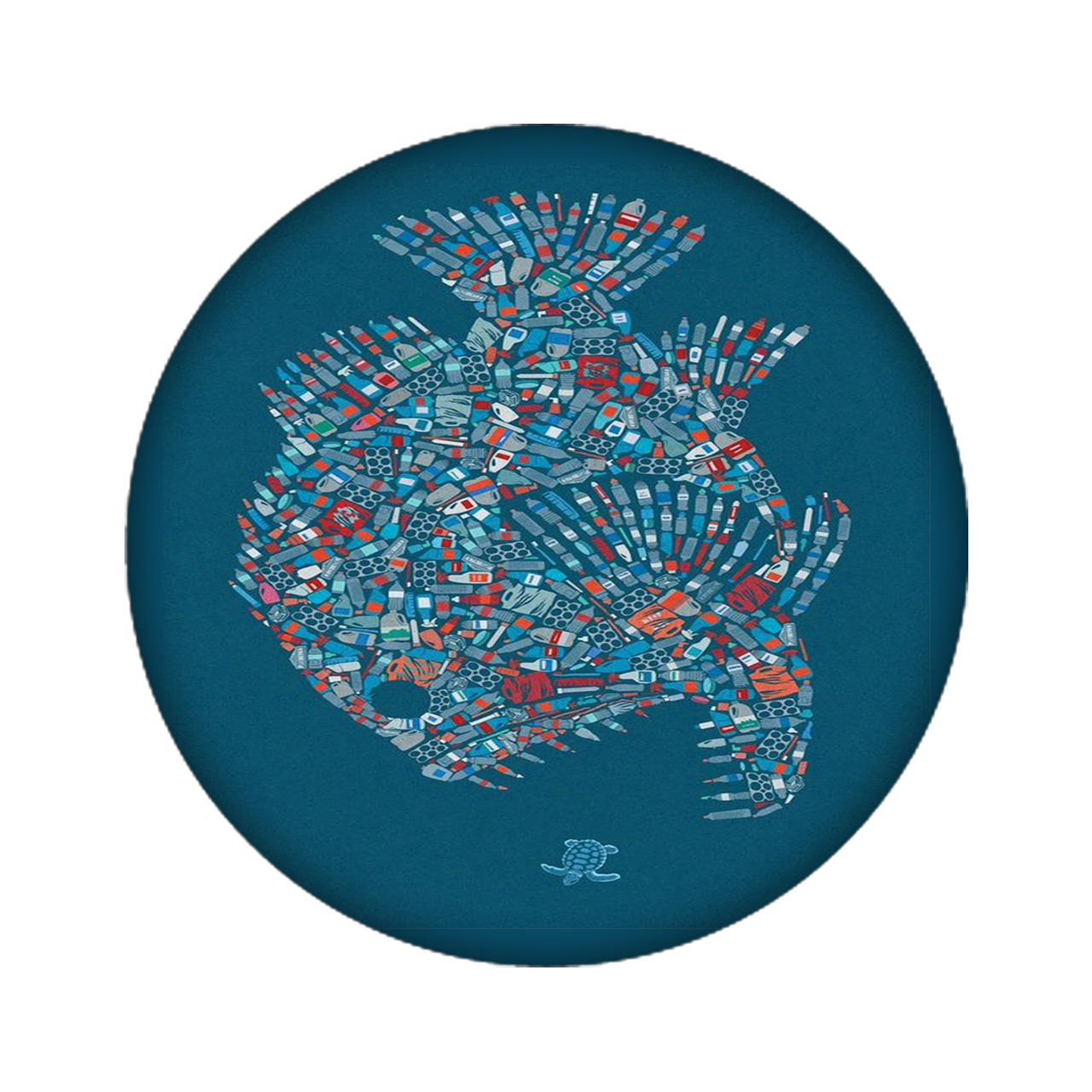 برچسب کنسول بازی مدل ماهی کد 2047