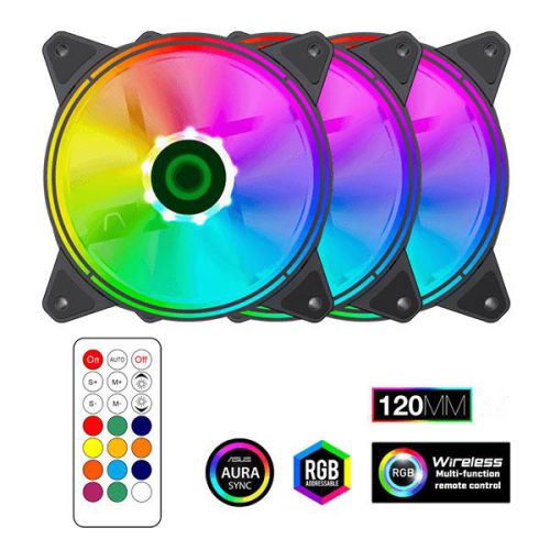 فن کیس گیم مکس Gamemax RQ-300 بسته 3 عددی