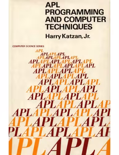 خرید و دانلود نسخه کامل کتاب APL Programming and Computer Techniques (VNR Computer Science Series)