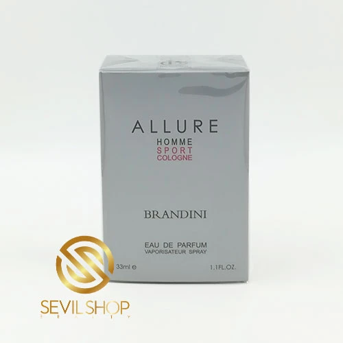 ادکلن مینیاتوری برندینی الور هوم اسپرت کلن 33 میل Brandini perfumes Allure Homme Sport Cologne