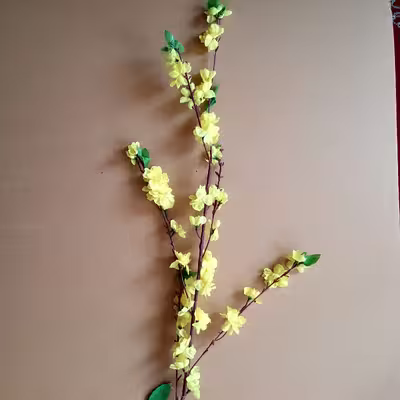 گل مصنوعی مدل شکوفه سیب کد 110
