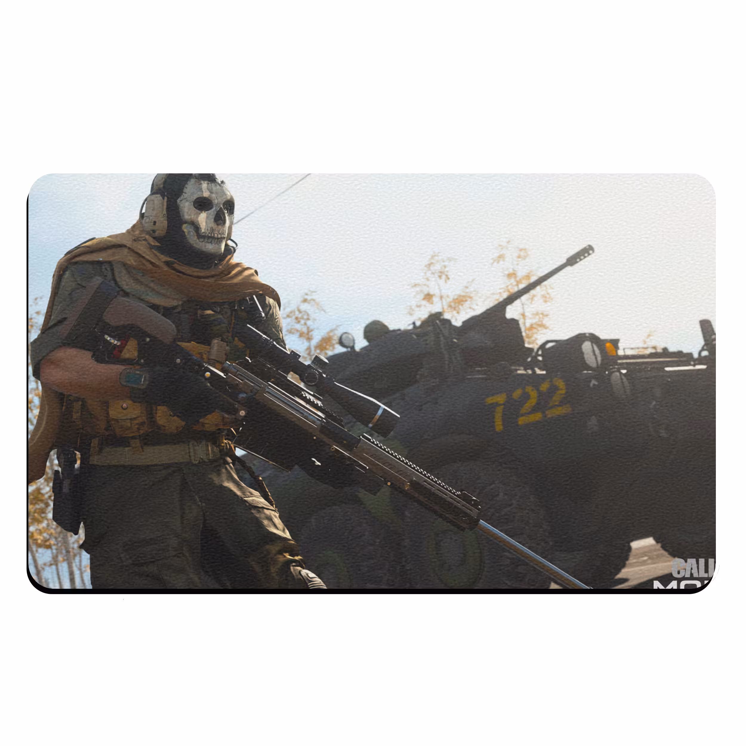 ماوس پد مخصوص بازی طرح Call of Duty مدل MOUB 511
