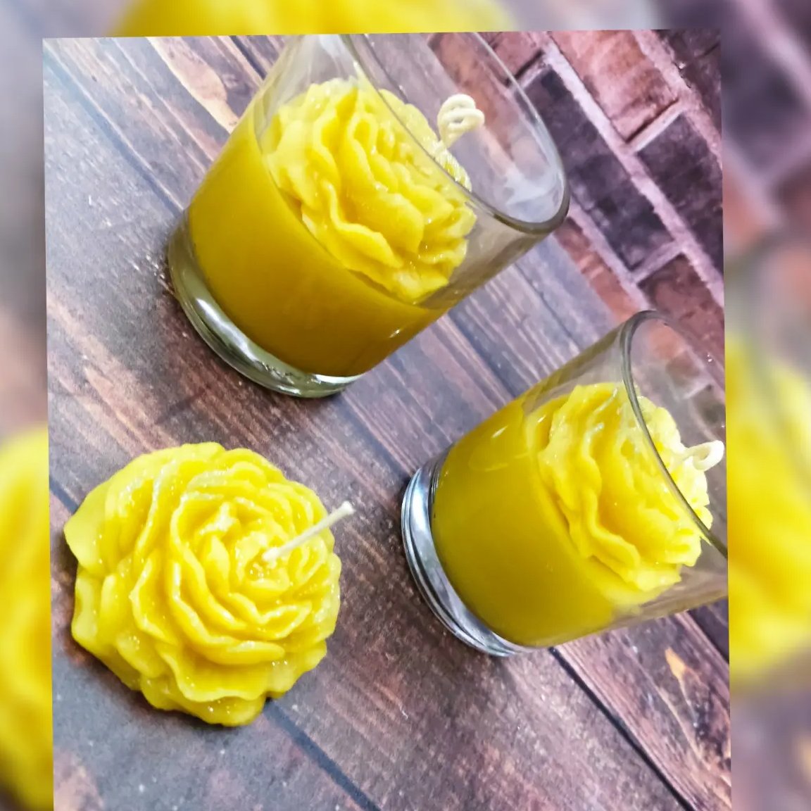 شمع موم عسل