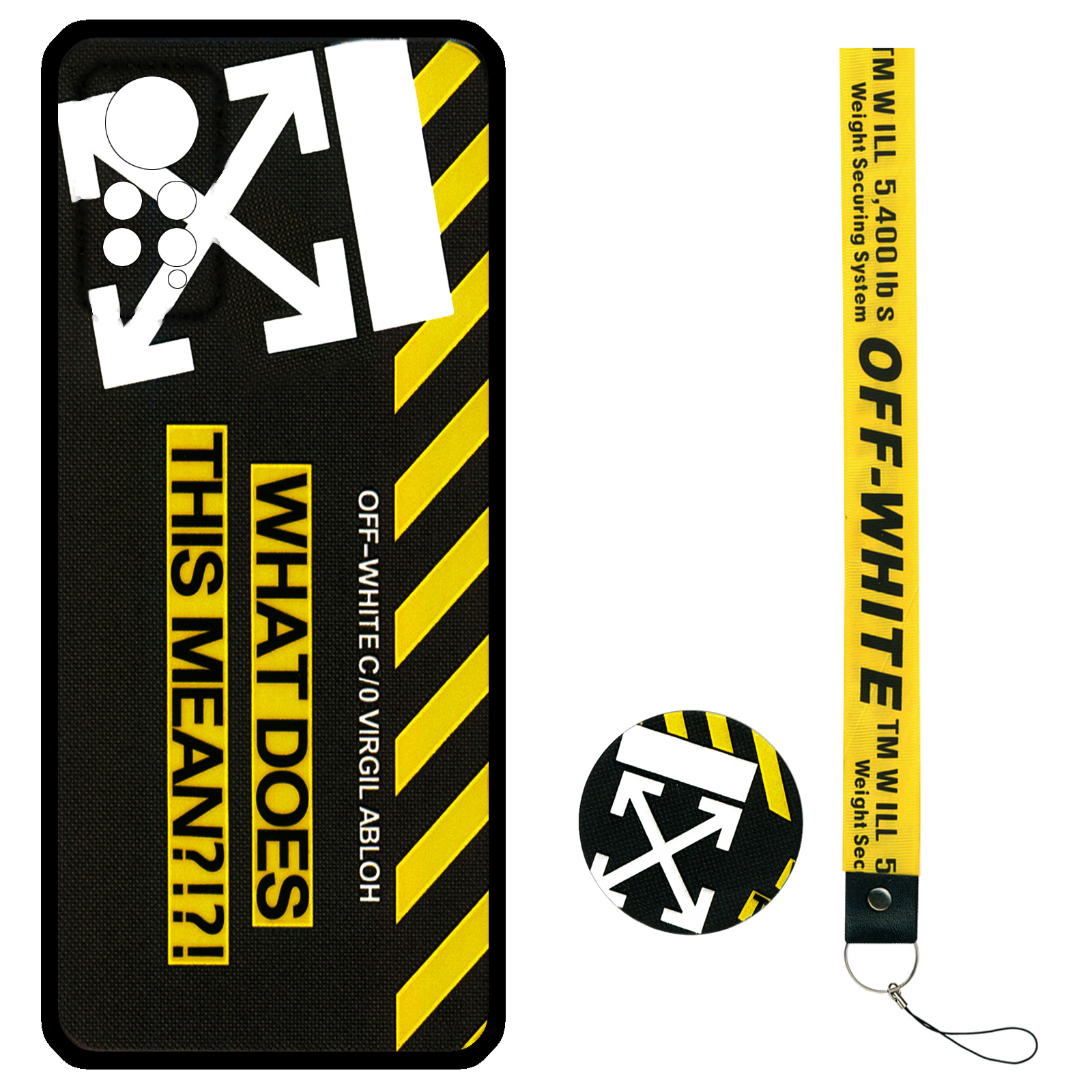 کاور  کد 2699 مناسب برای گوشی موبایل شیائومی Redmi Note 11 pro به همراه پایه نگهدارنده  و بند