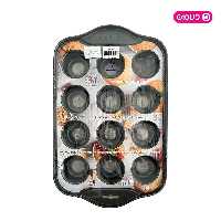 قالب مافین کف جدا دایره 5 سانت 12 خانه