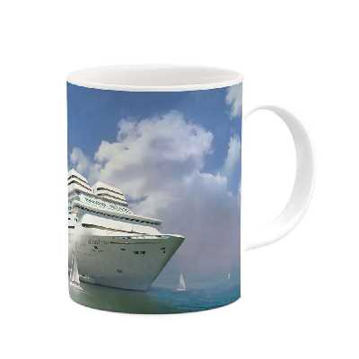 ماگ طرح کشتی مدل mgs07579