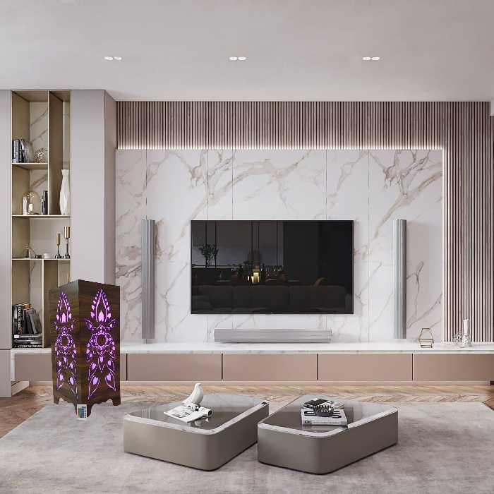 آباژور ایستاده مدل الماس