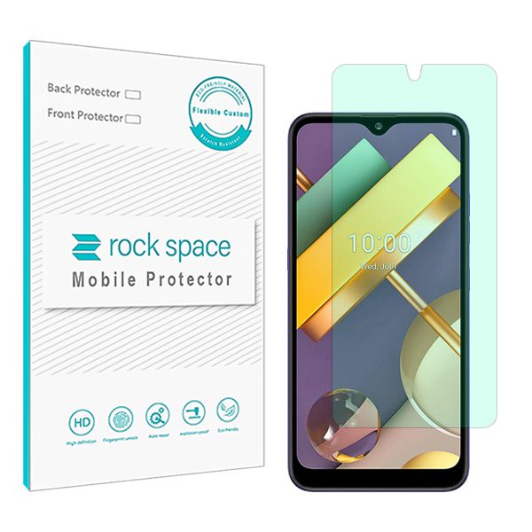 گلس ال جی (LG) K22 مدل نانو هیدروژل گرین لایت برند راک اسپیس کد S