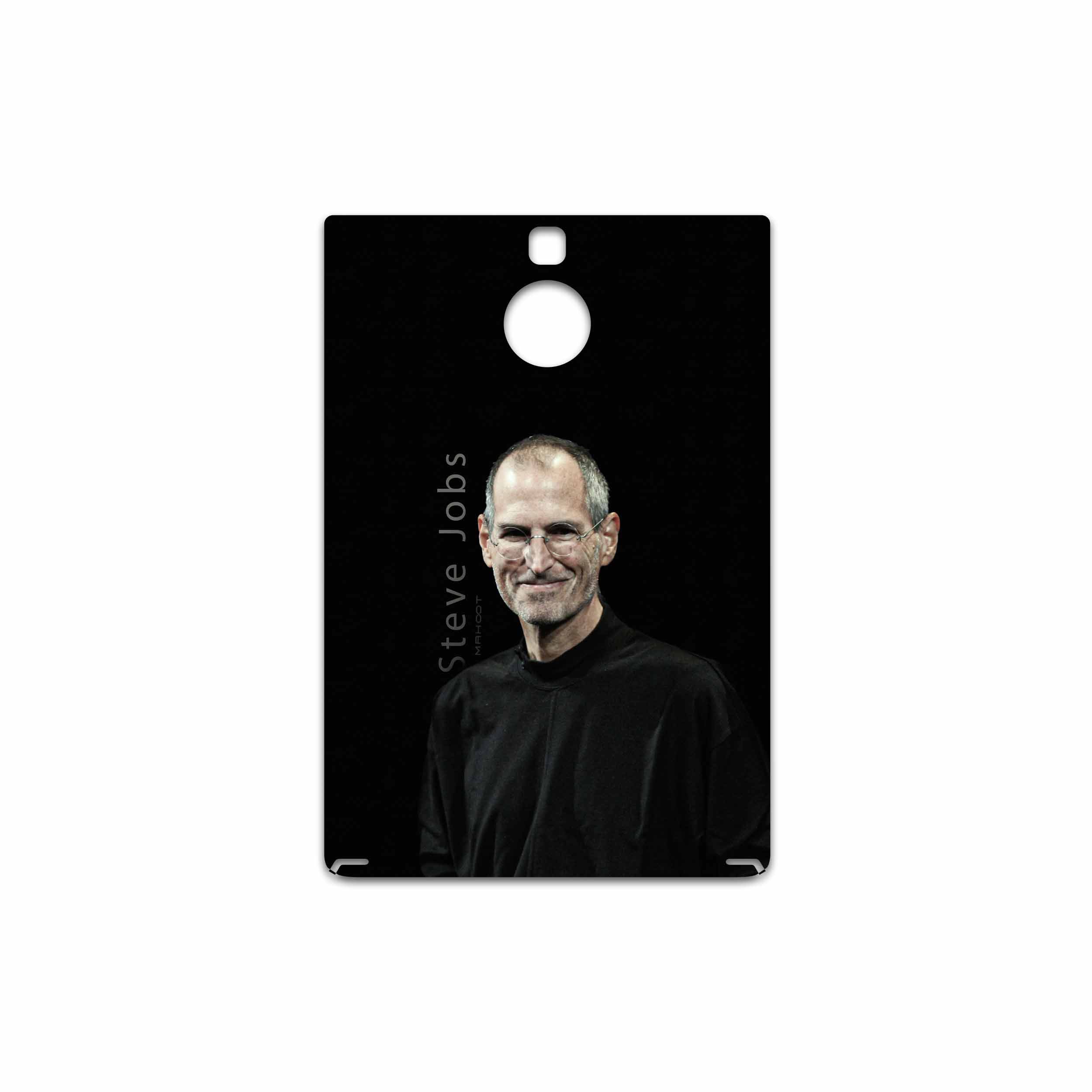 برچسب پوششی ماهوت مدل Steve Jobs مناسب برای گوشی موبایل بلک بری Passport Silver Edition