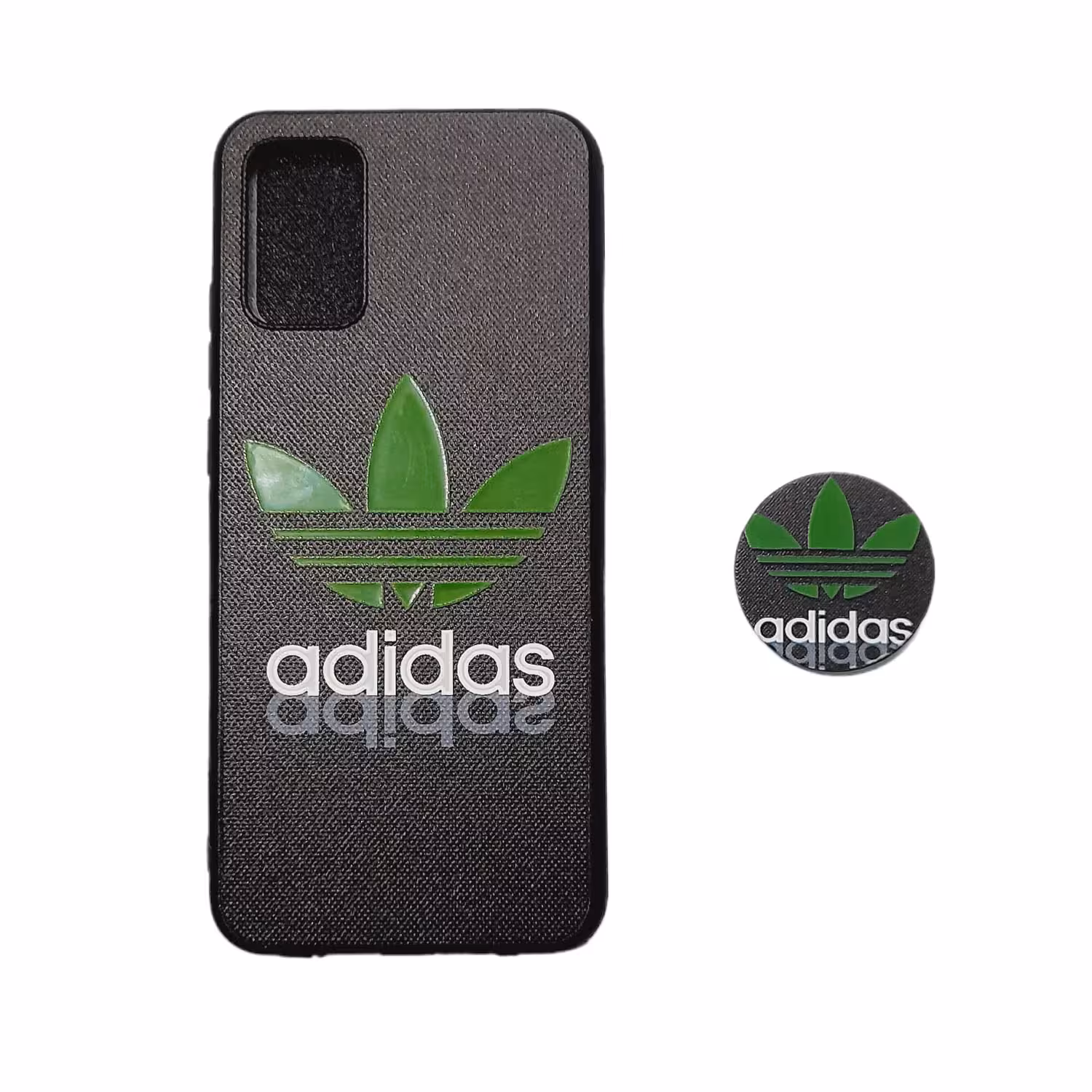 کاور طرح آبرنگی مدل a03s مناسب برای گوشی موبایل سامسونگ Galaxy A03S / A02S / M02S به همراه پاپ سوکت